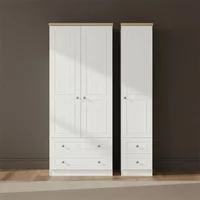 Click to view product details and reviews for Vienna Wardrobe 3 Door 4 Drawers Triple Porcelain. Click to view product details and reviews for Vienna Wardrobe 3 Door 4 Drawers Triple Porcelain.