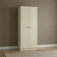Click to view product details and reviews for Warwick Wardrobe 2 Door Plain Tall Cream And Oak. Click to view product details and reviews for Warwick Wardrobe 2 Door Plain Tall Cream And Oak.