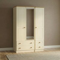 Click to view product details and reviews for Warwick Wardrobe 3 Door Tall Combi 1 Mirror Cream And Oak. Click to view product details and reviews for Warwick Wardrobe 3 Door Tall Combi 1 Mirror Cream And Oak.