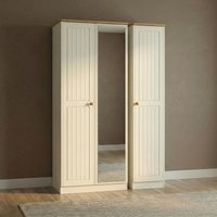 Click to view product details and reviews for Warwick Wardrobe 3 Door Tall Triple 1 Mirror Cream And Oak. Click to view product details and reviews for Warwick Wardrobe 3 Door Tall Triple 1 Mirror Cream And Oak.
