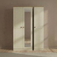 Click to view product details and reviews for Warwick Wardrobe 3 Door Triple 1 Mirror Cream And Oak. Click to view product details and reviews for Warwick Wardrobe 3 Door Triple 1 Mirror Cream And Oak.