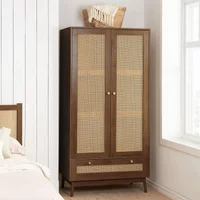 Click to view product details and reviews for Croxley Wardrobe 2 Door 1 Drawer Walnut And Rattan. Click to view product details and reviews for Croxley Wardrobe 2 Door 1 Drawer Walnut And Rattan.