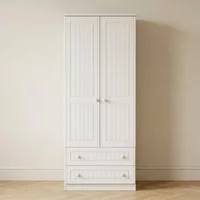 Click to view product details and reviews for Warwick Wardrobe 2 Door 2 Drawer Double White. Click to view product details and reviews for Warwick Wardrobe 2 Door 2 Drawer Double White.