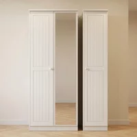 Click to view product details and reviews for Warwick Wardrobe 3 Door 1 Mirror Triple White. Click to view product details and reviews for Warwick Wardrobe 3 Door 1 Mirror Triple White.