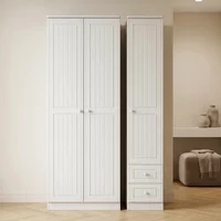 Click to view product details and reviews for Warwick Wardrobe 3 Door Rhf 2 Drawers Tall Triple White. Click to view product details and reviews for Warwick Wardrobe 3 Door Rhf 2 Drawers Tall Triple White.