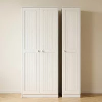 Click to view product details and reviews for Warwick Wardrobe 3 Door Tall Triple White. Click to view product details and reviews for Warwick Wardrobe 3 Door Tall Triple White.