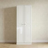 Click to view product details and reviews for Balmoral Wardrobe 2 Door Tall Plain White Gloss. Click to view product details and reviews for Balmoral Wardrobe 2 Door Tall Plain White Gloss.