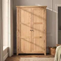Click to view product details and reviews for Appleby Wardrobe 2 Door Hanging Oak. Click to view product details and reviews for Appleby Wardrobe 2 Door Hanging Oak.