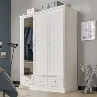 Click to view product details and reviews for Ashby White Wardrobe 3 Door Combi. Click to view product details and reviews for Ashby White Wardrobe 3 Door Combi.