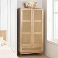 Click to view product details and reviews for Croxley Wardrobe 2 Door 1 Drawer Oak And Rattan. Click to view product details and reviews for Croxley Wardrobe 2 Door 1 Drawer Oak And Rattan.