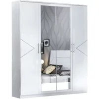 Click to view product details and reviews for Elegance Wardrobe 4 Door With Mirrors White Italian. Click to view product details and reviews for Elegance Wardrobe 4 Door With Mirrors White Italian.