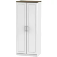Click to view product details and reviews for Kent Wardrobe 2 Door Plain White Ash And Oak. Click to view product details and reviews for Kent Wardrobe 2 Door Plain White Ash And Oak.