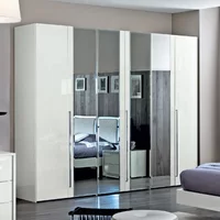 Click to view product details and reviews for Dama Bianca Wardrobe 6 Door With Mirrors White. Click to view product details and reviews for Dama Bianca Wardrobe 6 Door With Mirrors White.