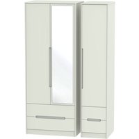 Click to view product details and reviews for Monaco Wardrobe 3 Door 1 Mirror Tall Combi Cashmere Matt. Click to view product details and reviews for Monaco Wardrobe 3 Door 1 Mirror Tall Combi Cashmere Matt.
