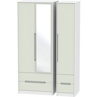 Click to view product details and reviews for Monaco Wardrobe 3 Door 1 Mirror Tall Combi Cashmere And White. Click to view product details and reviews for Monaco Wardrobe 3 Door 1 Mirror Tall Combi Cashmere And White.