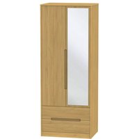 Click to view product details and reviews for Monaco Wardrobe 2 Door 1 Mirror Tall Combi Modern Oak. Click to view product details and reviews for Monaco Wardrobe 2 Door 1 Mirror Tall Combi Modern Oak.