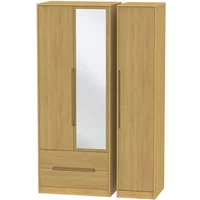 Click to view product details and reviews for Monaco Wardrobe 3 Door 1 Mirror Lhf 2 Drawer Tall Combi Modern Oak. Click to view product details and reviews for Monaco Wardrobe 3 Door 1 Mirror Lhf 2 Drawer Tall Combi Modern Oak.