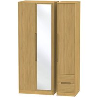 Click to view product details and reviews for Monaco Wardrobe 3 Door 1 Mirror Rhf 2 Drawer Tall Combi Modern Oak. Click to view product details and reviews for Monaco Wardrobe 3 Door 1 Mirror Rhf 2 Drawer Tall Combi Modern Oak.