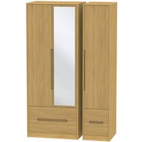 Click to view product details and reviews for Monaco Wardrobe 3 Door 1 Mirror Tall Combi Modern Oak. Click to view product details and reviews for Monaco Wardrobe 3 Door 1 Mirror Tall Combi Modern Oak.