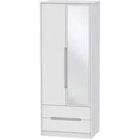 Click to view product details and reviews for Monaco Wardrobe 2 Door 1 Mirror Tall Combi White. Click to view product details and reviews for Monaco Wardrobe 2 Door 1 Mirror Tall Combi White.