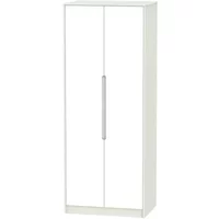 Click to view product details and reviews for Monaco Wardrobe 2 Door Plain Tall White And Cashmere. Click to view product details and reviews for Monaco Wardrobe 2 Door Plain Tall White And Cashmere.