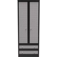 Click to view product details and reviews for Rattan And Black Ash Wardrobe 2 Door 2 Drawer Double. Click to view product details and reviews for Rattan And Black Ash Wardrobe 2 Door 2 Drawer Double.