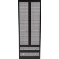 Click to view product details and reviews for Rattan And Black Ash Wardrobe 2 Door 2 Drawer Tall. Click to view product details and reviews for Rattan And Black Ash Wardrobe 2 Door 2 Drawer Tall.