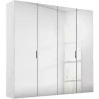 View Miramar type-5 wardrobe - 201cm - 4 door - mirrored - alpine white View Miramar type-5 wardrobe - 201cm - 4 door - mirrored - alpine white
