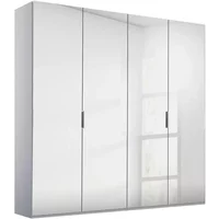 View Miramar type-5 wardrobe - 201cm - 4 door - mirrored - silk grey View Miramar type-5 wardrobe - 201cm - 4 door - mirrored - silk grey