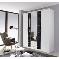 Click to view product details and reviews for Terano Wardrobe 181cm 3 Door Combi White Basalt. Click to view product details and reviews for Terano Wardrobe 181cm 3 Door Combi White Basalt.