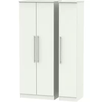 Click to view product details and reviews for Sherwood Triple Wardrobe 3 Door Tall Porcelain. Click to view product details and reviews for Sherwood Triple Wardrobe 3 Door Tall Porcelain.