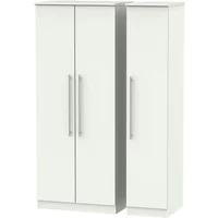 Click to view product details and reviews for Sherwood Triple Wardrobe 3 Door Porcelain. Click to view product details and reviews for Sherwood Triple Wardrobe 3 Door Porcelain.