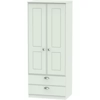 Click to view product details and reviews for Victoria Wardrobe 2 Door 2 Drawer Double Grey. Click to view product details and reviews for Victoria Wardrobe 2 Door 2 Drawer Double Grey.