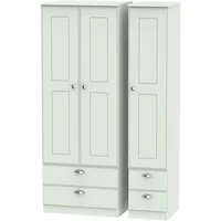 Click to view product details and reviews for Victoria Wardrobe 3 Door 4 Drawers Tall Triple Grey. Click to view product details and reviews for Victoria Wardrobe 3 Door 4 Drawers Tall Triple Grey.