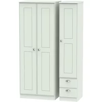 Click to view product details and reviews for Victoria Wardrobe 3 Door Rhf 2 Drawers Tall Triple Grey. Click to view product details and reviews for Victoria Wardrobe 3 Door Rhf 2 Drawers Tall Triple Grey.