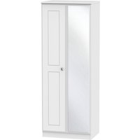 Click to view product details and reviews for Victoria Wardrobe 2 Door 1 Mirror Tall White. Click to view product details and reviews for Victoria Wardrobe 2 Door 1 Mirror Tall White.