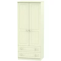 Click to view product details and reviews for Warwick Wardrobe 2 Door 2 Drawer Cream. Click to view product details and reviews for Warwick Wardrobe 2 Door 2 Drawer Cream.