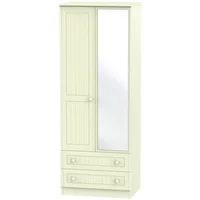 Click to view product details and reviews for Warwick Wardrobe 2 Door 1 Mirror Tall Combi Cream. Click to view product details and reviews for Warwick Wardrobe 2 Door 1 Mirror Tall Combi Cream.