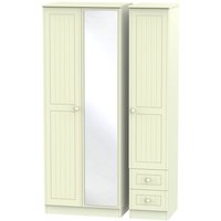 Click to view product details and reviews for Warwick Wardrobe 3 Door 1 Mirror Rhf 2 Drawers Tall Combi Cream. Click to view product details and reviews for Warwick Wardrobe 3 Door 1 Mirror Rhf 2 Drawers Tall Combi Cream.