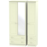 Click to view product details and reviews for Warwick Wardrobe 3 Door 1 Mirror Tall Cream. Click to view product details and reviews for Warwick Wardrobe 3 Door 1 Mirror Tall Cream.