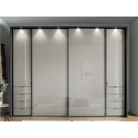 Click to view product details and reviews for Nizza Sliding Wardrobe 4 Door Champagne Glass And Havana Carcase 8 Drawers. Click to view product details and reviews for Nizza Sliding Wardrobe 4 Door Champagne Glass And Havana Carcase 8 Drawers.