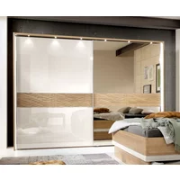 Click to view product details and reviews for Wega Sliding Wardrobe 2 Door Mirror Oak And Champagne Glass Rh. Click to view product details and reviews for Wega Sliding Wardrobe 2 Door Mirror Oak And Champagne Glass Rh.