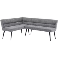 Click to view product details and reviews for Monza Corner Dining Bench Grey Fabric Lhf. Click to view product details and reviews for Monza Corner Dining Bench Grey Fabric Lhf.