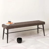 Click to view product details and reviews for Charlie Dining Bench Grey Faux Leather. Click to view product details and reviews for Charlie Dining Bench Grey Faux Leather.