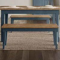 Click to view product details and reviews for Signature Blue Dining Bench 130cm. Click to view product details and reviews for Signature Blue Dining Bench 130cm.