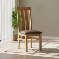 Click to view product details and reviews for Appleby Dining Chair Set Of 2 Oak Arizona Slatted Back. Click to view product details and reviews for Appleby Dining Chair Set Of 2 Oak Arizona Slatted Back.