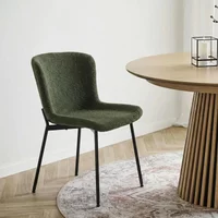 Click to view product details and reviews for Maceda Dining Chair Set Of 2 Dark Green Boucle Fabric. Click to view product details and reviews for Maceda Dining Chair Set Of 2 Dark Green Boucle Fabric.