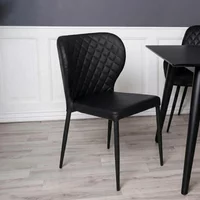 Click to view product details and reviews for Pisa Dining Chair Set Of 2 Black Faux Leather. Click to view product details and reviews for Pisa Dining Chair Set Of 2 Black Faux Leather.