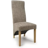 Click to view product details and reviews for Baxter Dining Chair Set Of 2 Wave Back Tweed Oatmeal. Click to view product details and reviews for Baxter Dining Chair Set Of 2 Wave Back Tweed Oatmeal.