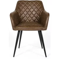 Click to view product details and reviews for Charlie Dining Chair Set Of 2 Brown Faux Leather. Click to view product details and reviews for Charlie Dining Chair Set Of 2 Brown Faux Leather.